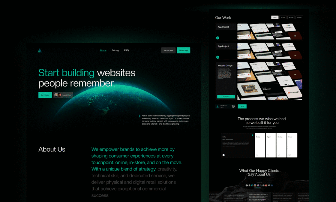 new project portfolio